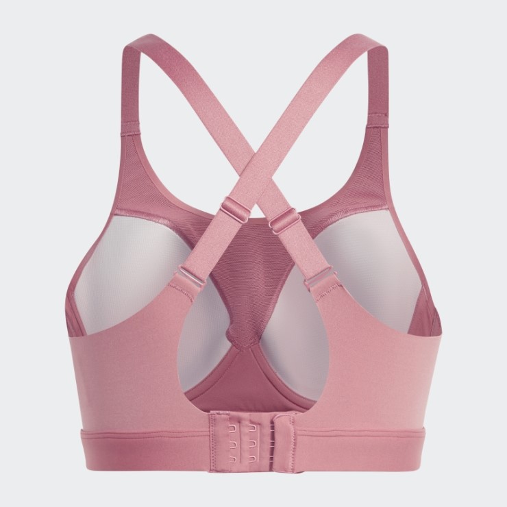 Sujetador De Entrenamiento De Alta Sujeción Tlrd Impact Luxe Rosa Adidas