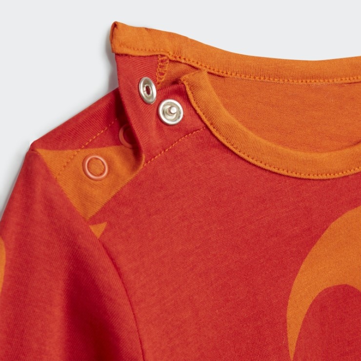 Adidas Marimekko Vestido Naranja