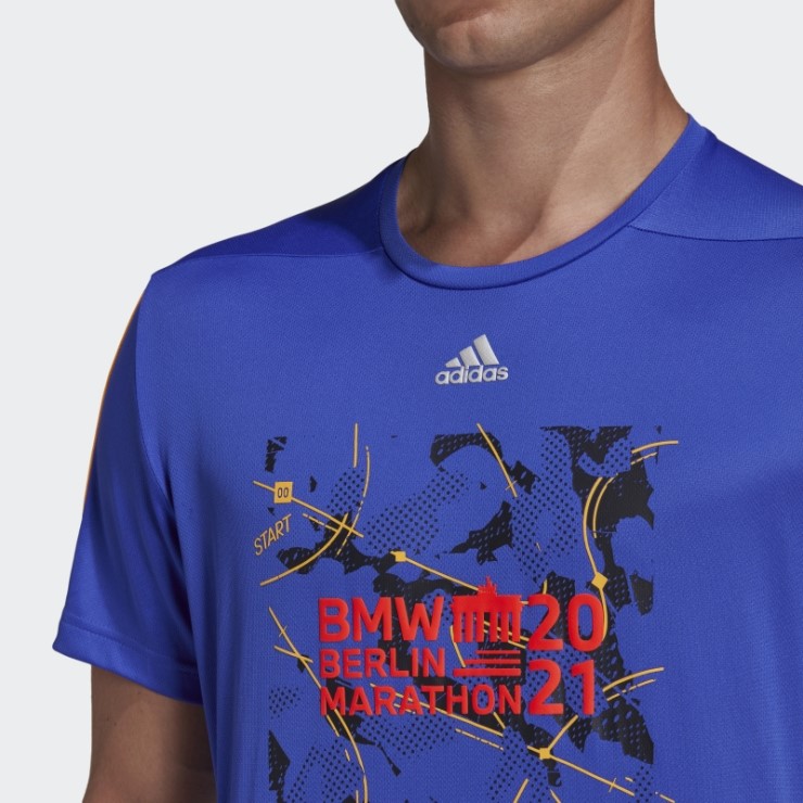 Camiseta Adidas Berlin Marathon Finisher De Tinta