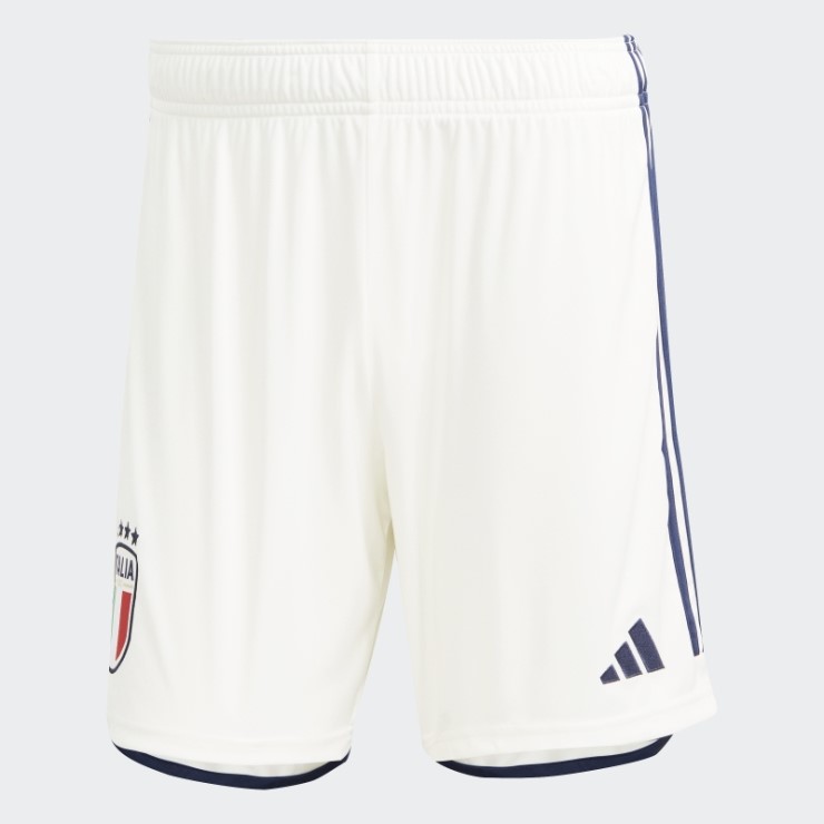 Adidas Pantalón Italia 23 Segunda Equipación Blanco