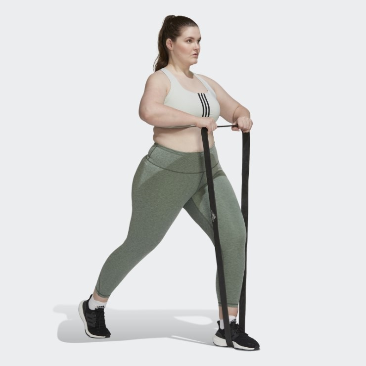 Polainas De Entrenamiento Optime (tallas Grandes) Verde Oxido Mel Adidas