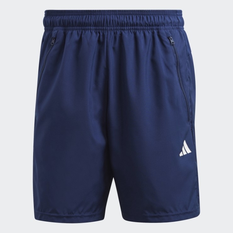 Adidas Shorts De Entrenamiento Tejido Azul Oscuro Train Essentials