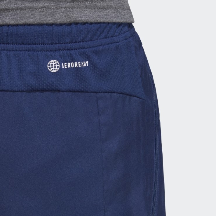 Adidas Shorts De Entrenamiento Tejido Azul Oscuro Train Essentials
