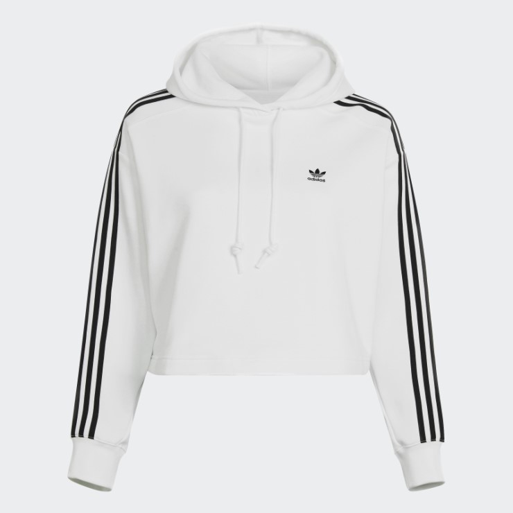 Adidas Adicolor Classics Sudadera Con Capucha (tallas Grandes) Blanco