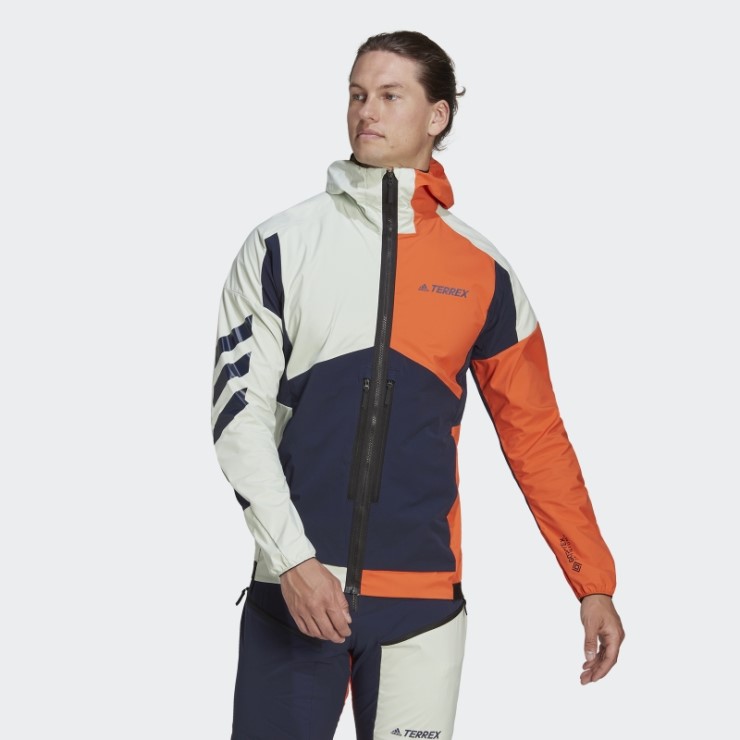 Chaqueta De Esquí De Travesía Adidas Terrex Skyclimb Gore Soft Shell Naranja