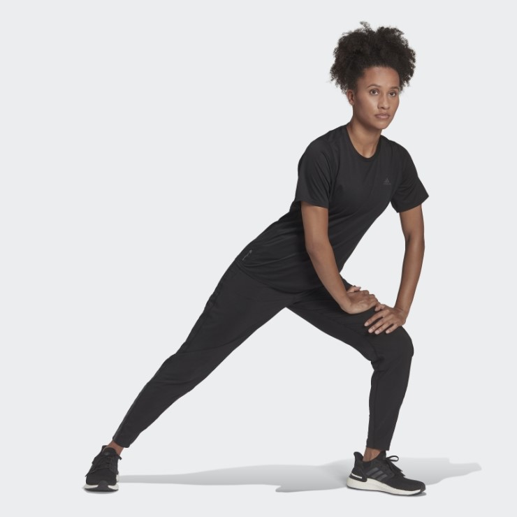 Camiseta Adidas Run Icon Running Negra