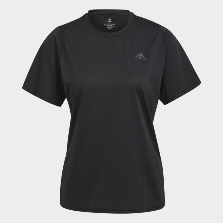 Camiseta Adidas Run Icon Running Negra