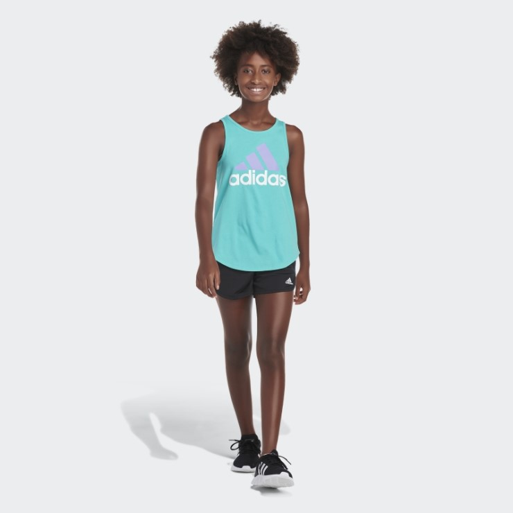 Mint Rush Adidas Camiseta Sin Mangas Con Dobladillo Redondeado