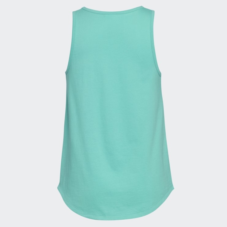 Mint Rush Adidas Camiseta Sin Mangas Con Dobladillo Redondeado