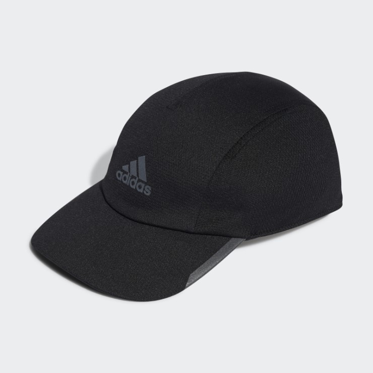 Adidas Aeroready Gorra De Corredor De Malla Negra