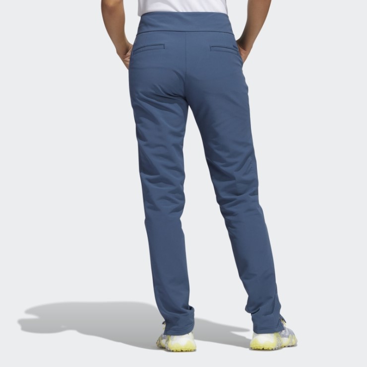 Adidas Pantalones De Golf Azul Marino Invierno Peso Pull-on