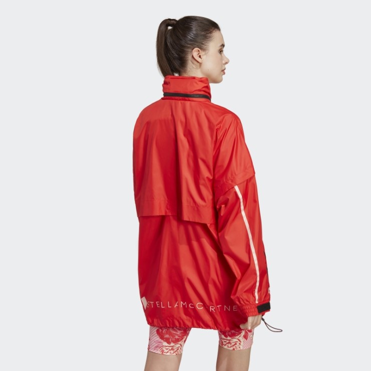 Rojo Adidas Por Stella Mccartney Truenature Packable Chaqueta Caliente