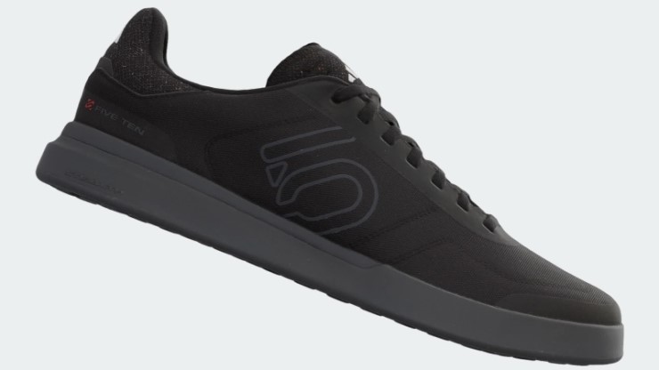 Negro Adidas Five Ten Sleuth Dlx Lona Zapatos De Bicicleta De Montaña Moda
