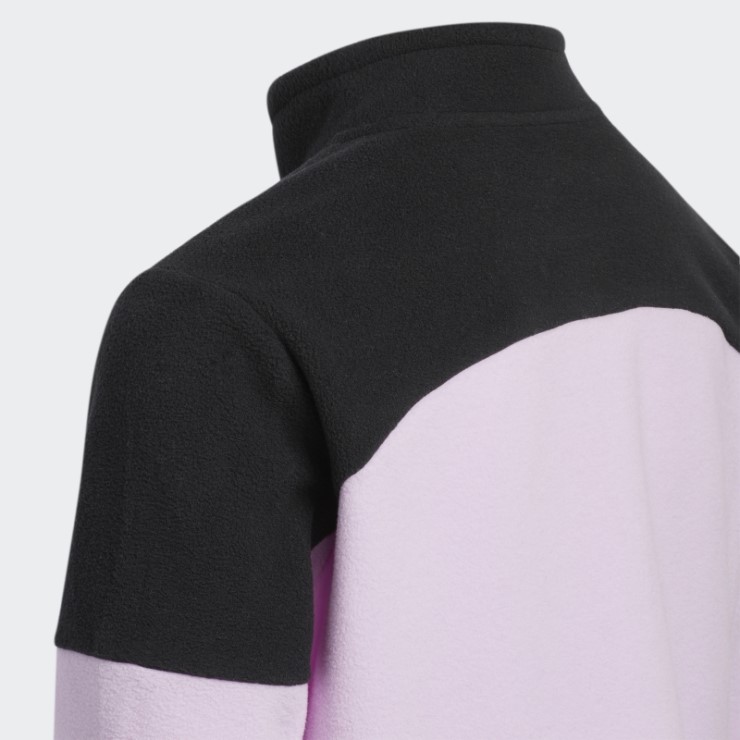Chamarra De Golf Adidas Colorblock Negra
