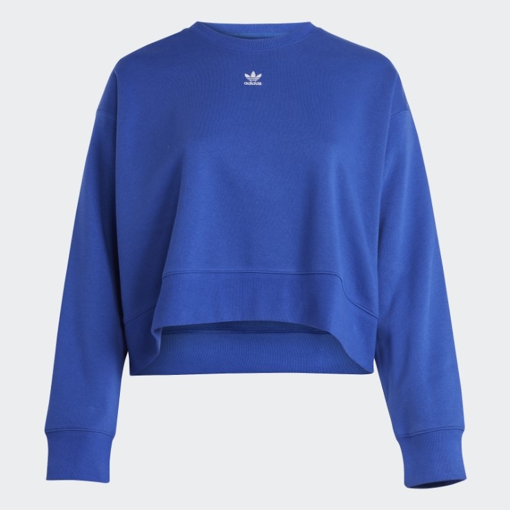 Sudadera Adicolor Essentials Crew (tallas Grandes) Azul Adidas