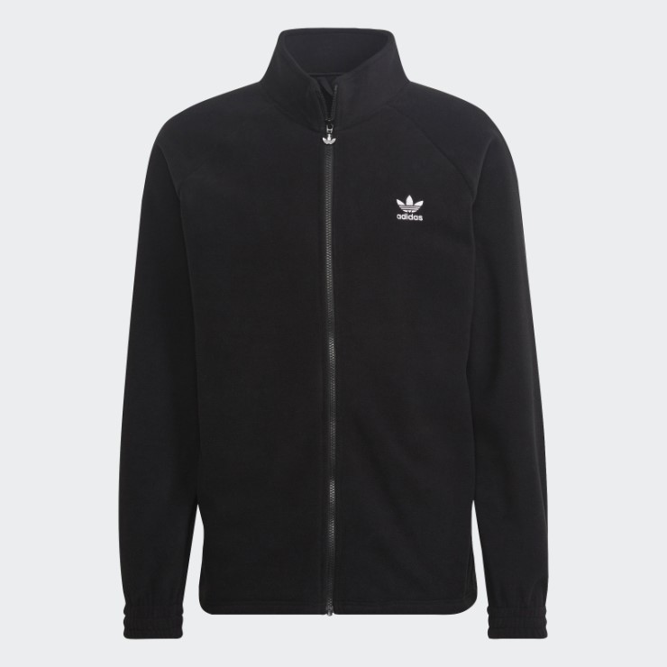 Adidas Adicolor Classics Trefoil Teddy Chaqueta Polar Negro