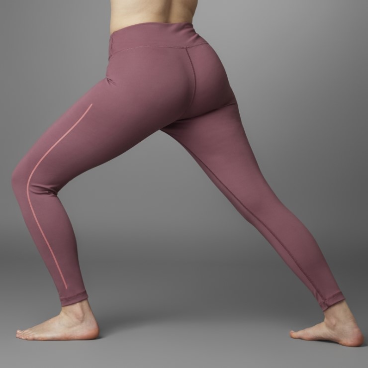 Leggins 7/8 (talla Grande) Burdeos Authentic Balance Yoga Adidas