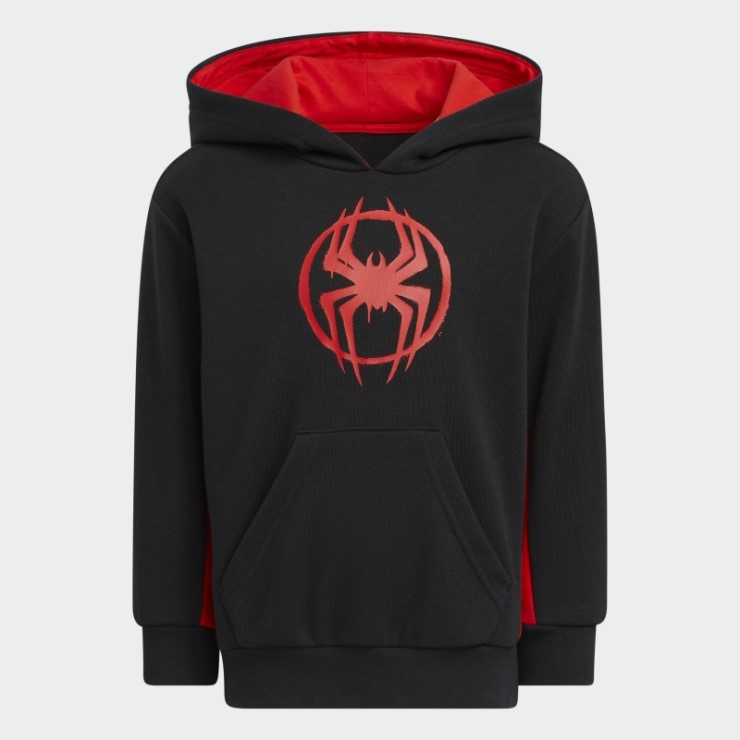 Donovan Mitchell X Marvel's Miles Morales Sudadera Con Capucha Negro Adidas