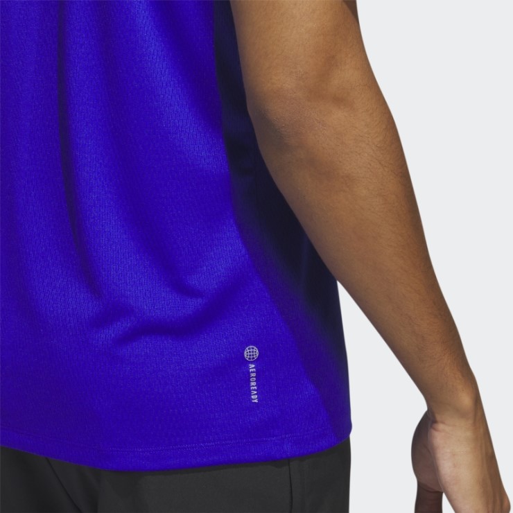 Camiseta De Entrenamiento Hiit Engineered Azul Adidas