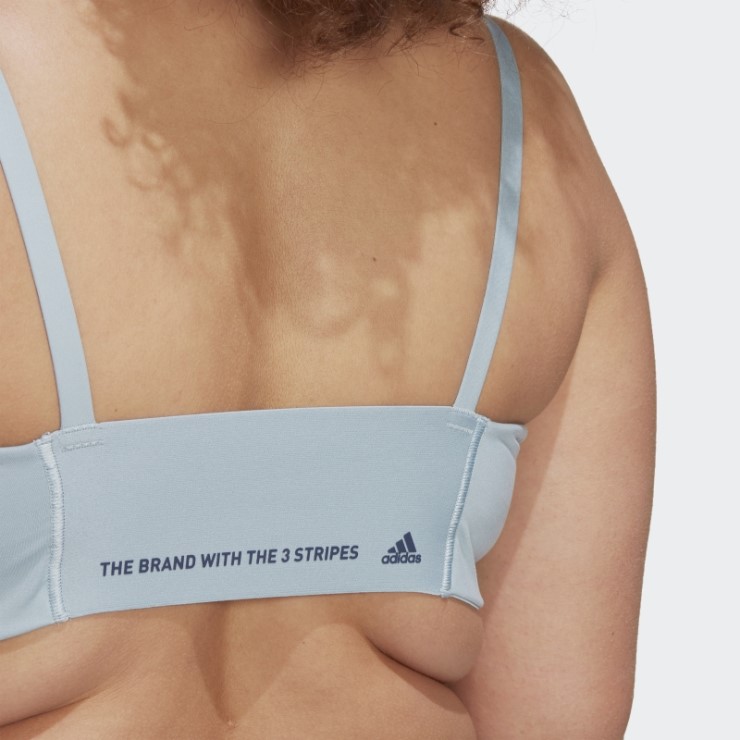 Sujetador Yoga Studio Light-support (tallas Grandes) Gris Adidas