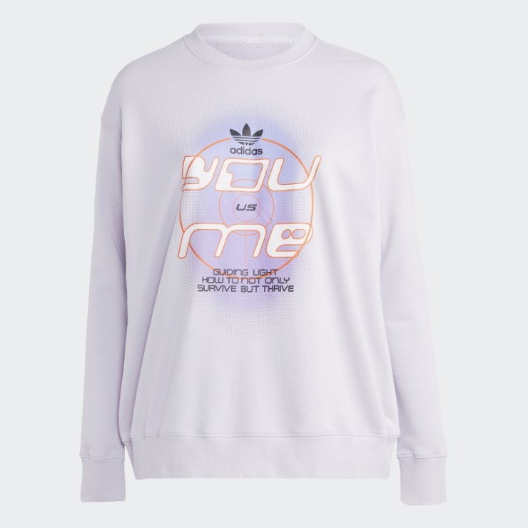 Sudadera Siempre Original (talla Grande) Adidas Silver Sunrise