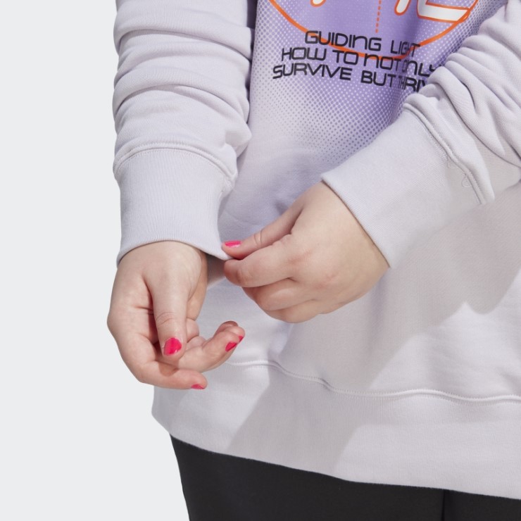 Sudadera Siempre Original (talla Grande) Adidas Silver Sunrise