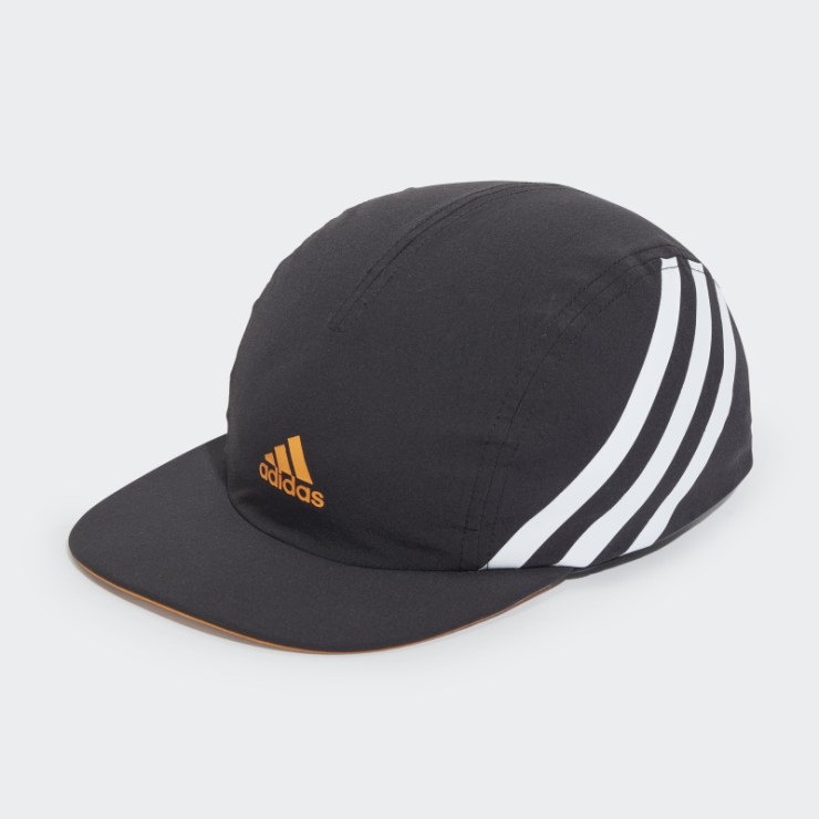 Gorra Deportiva Aeroready De 4 Paneles Negro Adidas