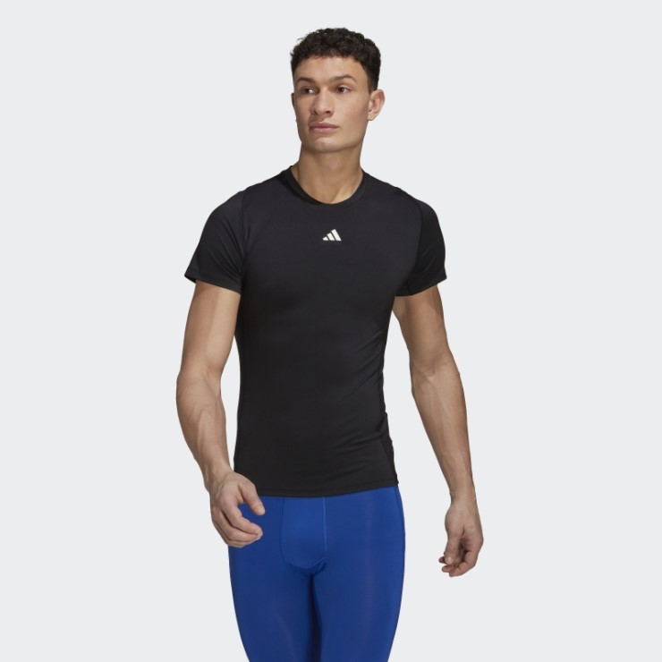 Camiseta De Entrenamiento Techfit Adidas Negra