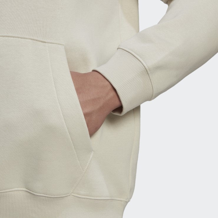 Adidas Essentials Feelvivid Sudadera Con Capucha De Algodón Y Hombros Caídos Aluminio