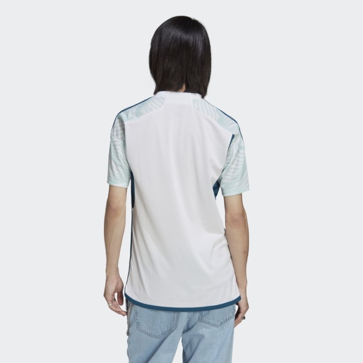 Camiseta Adidas Bosnia 22 Segunda Equipación Blanca