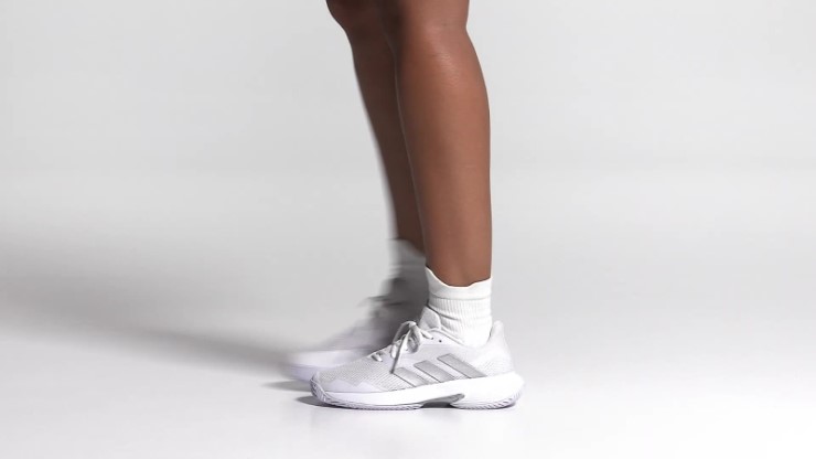 Adidas Courtjam Control Zapatillas De Tenis Plata Caliente