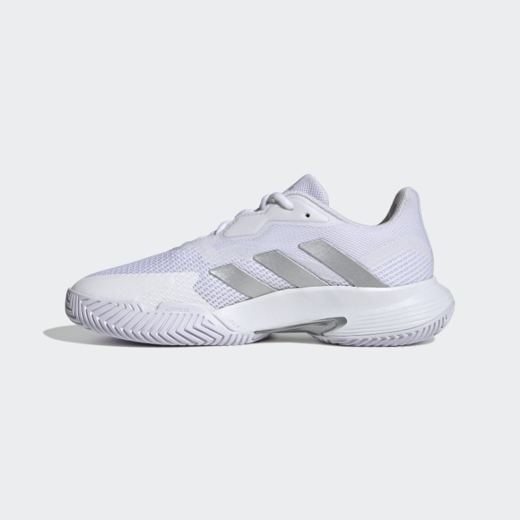 Adidas Courtjam Control Zapatillas De Tenis Plata Caliente