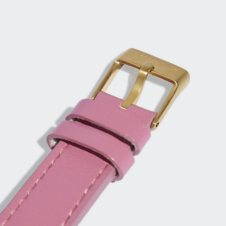 Reloj Pequeño Dorado Edición Tres Adidas