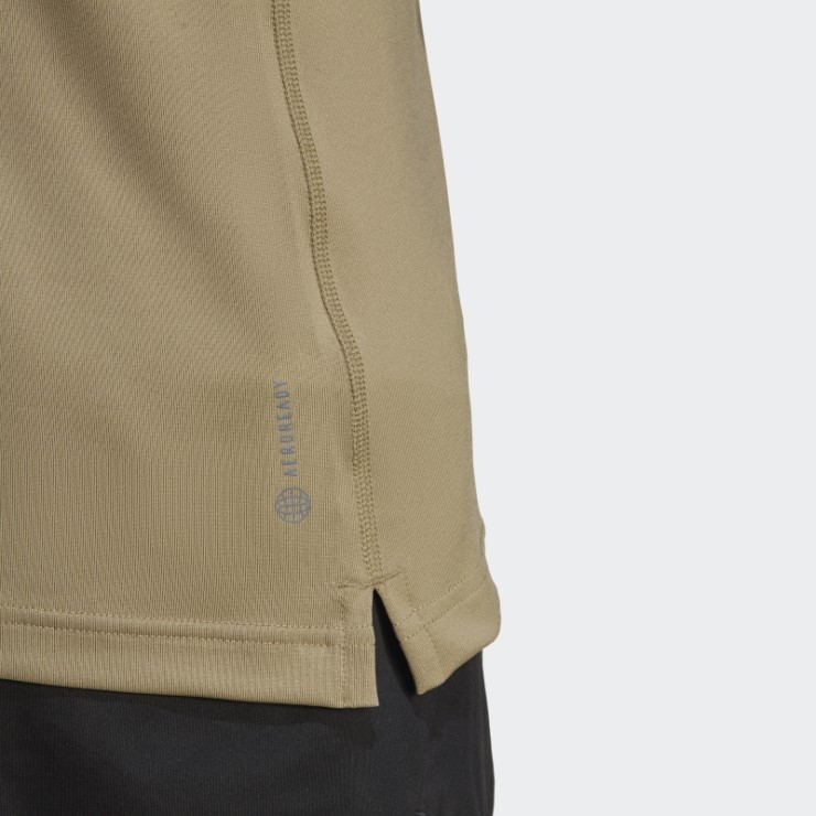 Adidas Orbit Top Verde De Manga Larga Con Cremallera 1/4 Alphastrength