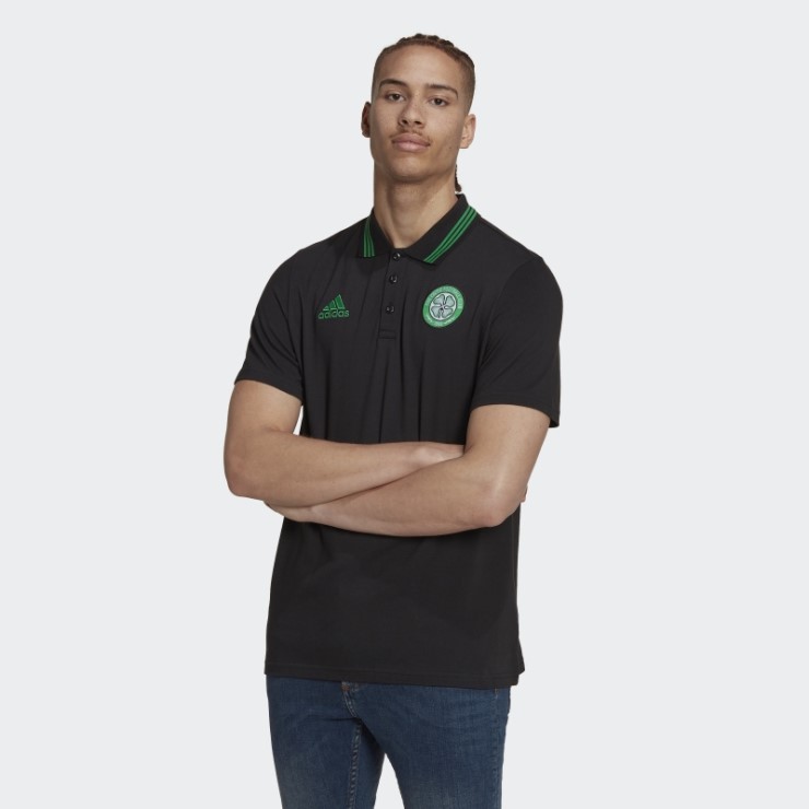 Polo Adidas Celtic Fc Dna Negro