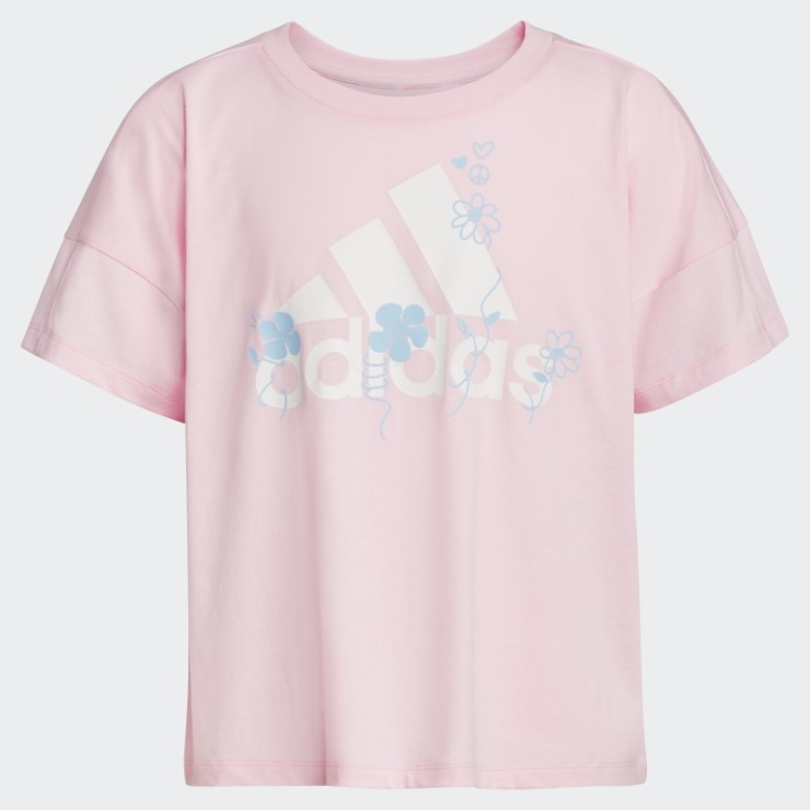 Camiseta Adidas Oversize Rosa