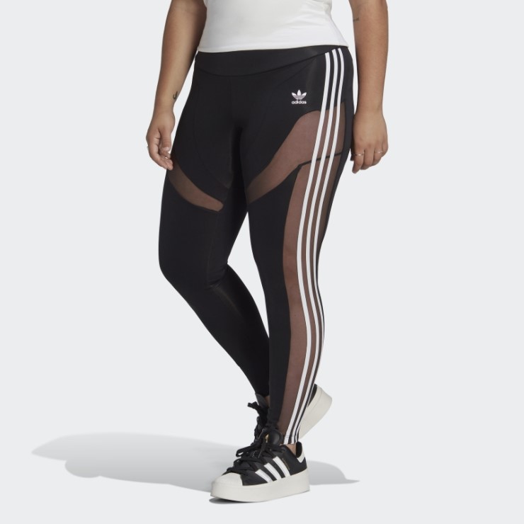 Leggings Center Stage (tallas Grandes) Negro Adidas