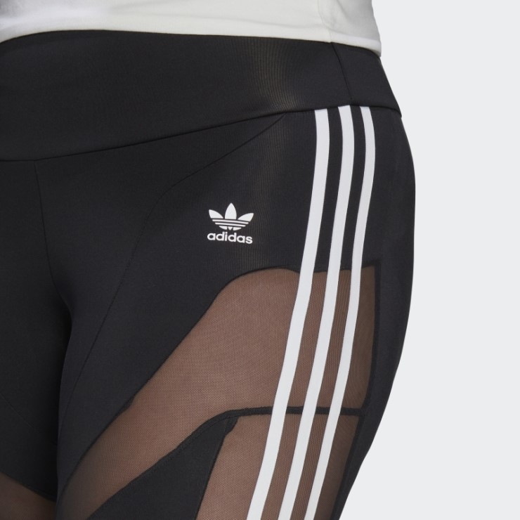 Leggings Center Stage (tallas Grandes) Negro Adidas