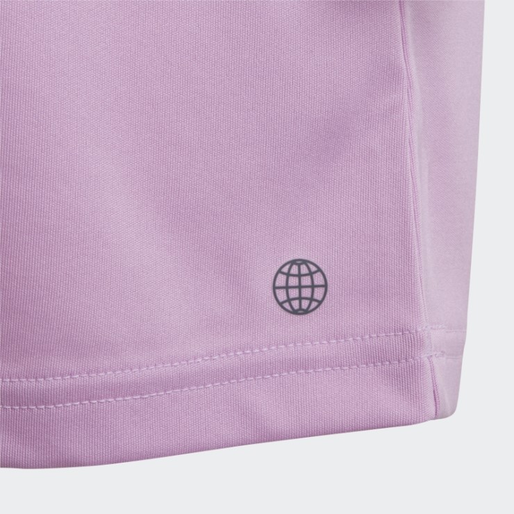 Adidas X Lego Play Polo Vestido Lila Caliente