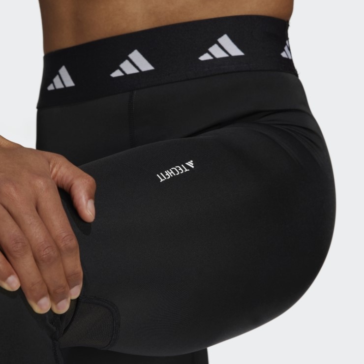 Adidas Leggins Largos Techfit Negros