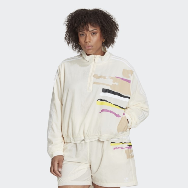 Sudadera Adidas Ecru Tint Thebe Magugu (talla Grande)