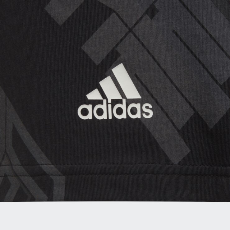 Camiseta Adidas Arkd3 Allover Print Negra