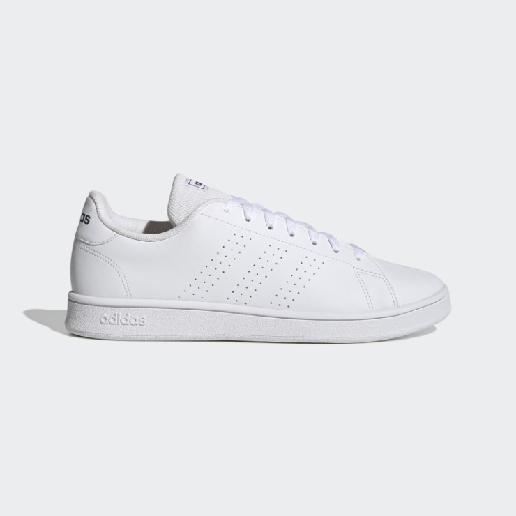 Blanco Adidas Advantage Base Court Zapatos De Estilo De Vida