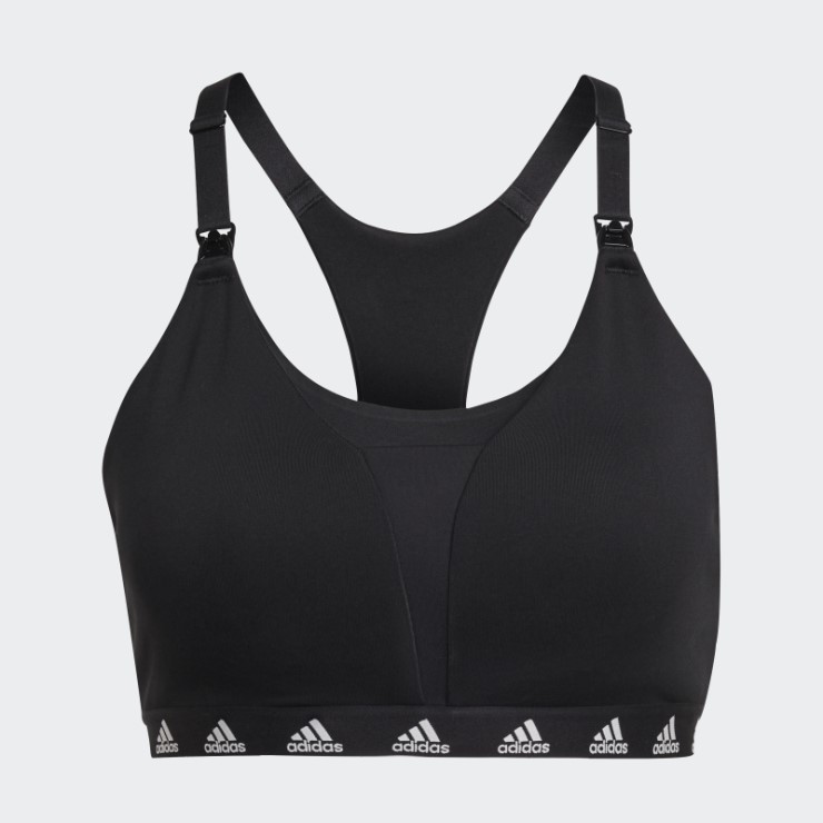 Sujetador De Lactancia Grow Positivity Daily Light Support Adidas Negro