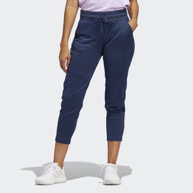 Adidas Pantalones Cargo De Punto De Urdimbre Azul Marino