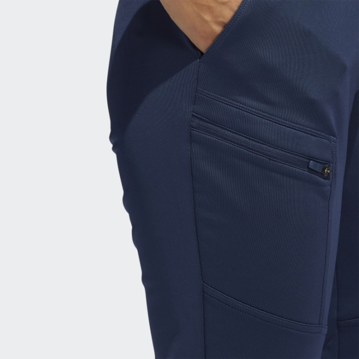 Adidas Pantalones Cargo De Punto De Urdimbre Azul Marino