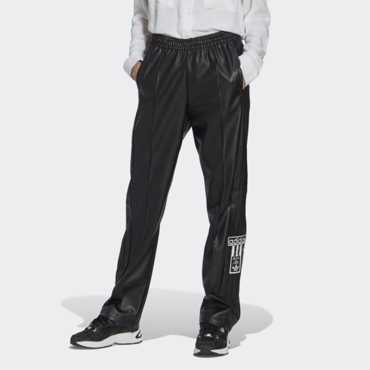 Adidas Pantalones Adibreak De Piel Sintética Center Stage Negros