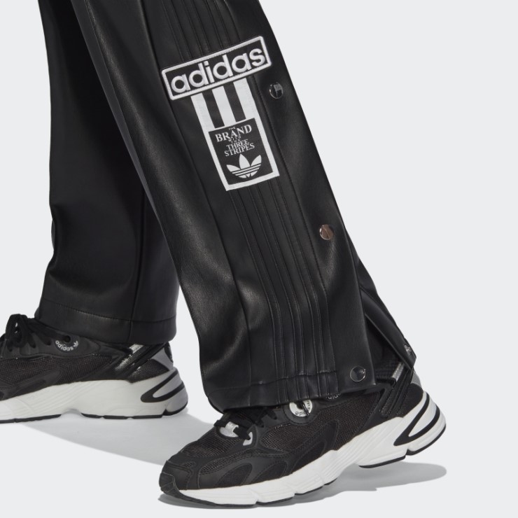 Adidas Pantalones Adibreak De Piel Sintética Center Stage Negros