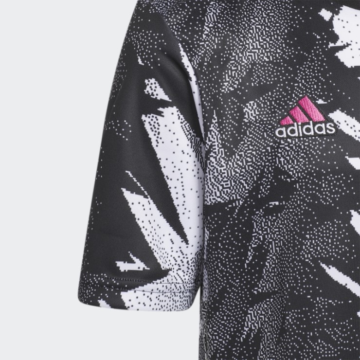 Camiseta Pre-partido Adidas Negra Juventus