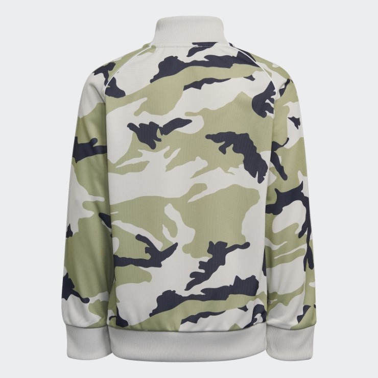 Conjunto Adidas Camo Sst Orbit Gris